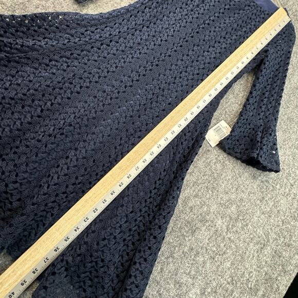 Rabbit Rabbit Rabbit Designs Womens Dress Size 6 Navy Fit and Flare - Picture 7 of 13